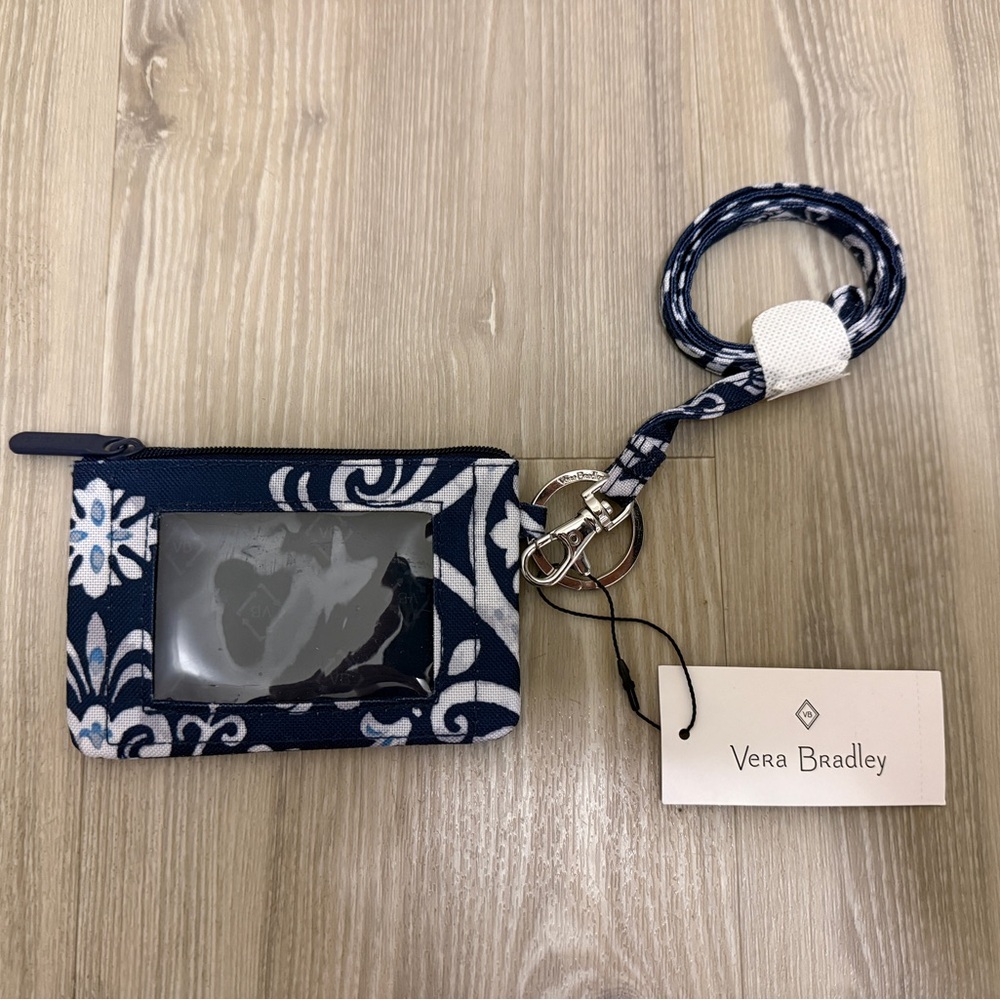 Vera Bradley Blue and White ID Case